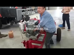 JJCS 50 ディーゼルエンジンのダブルドラムウィンチトレーラー