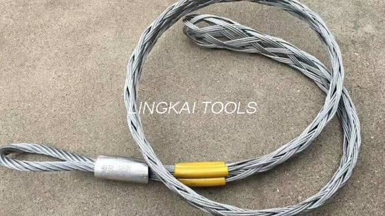 セリウムはグリップの網のソケットの接合箇所を引っ張るケーブル用具のOpgw光ファイバー ケーブルを渡しました