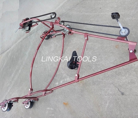用具の縦のタイプ架空送電線の自転車をひもでつなぐSFSモデル送電線